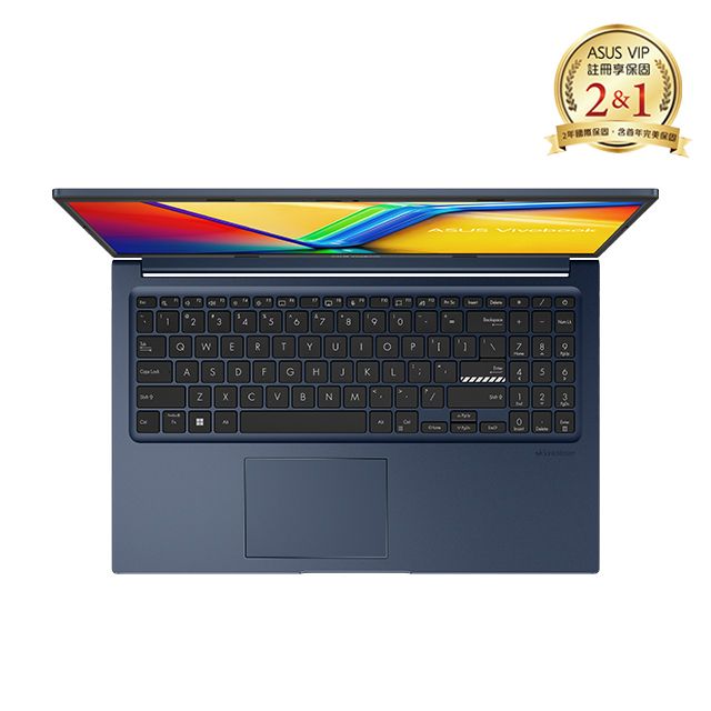 ASUS 華碩 Vivobook 15 15.6吋效能筆電藍色(i5-1235U/8GB/512GB/WIN11/X1504ZA-0151B1235U)