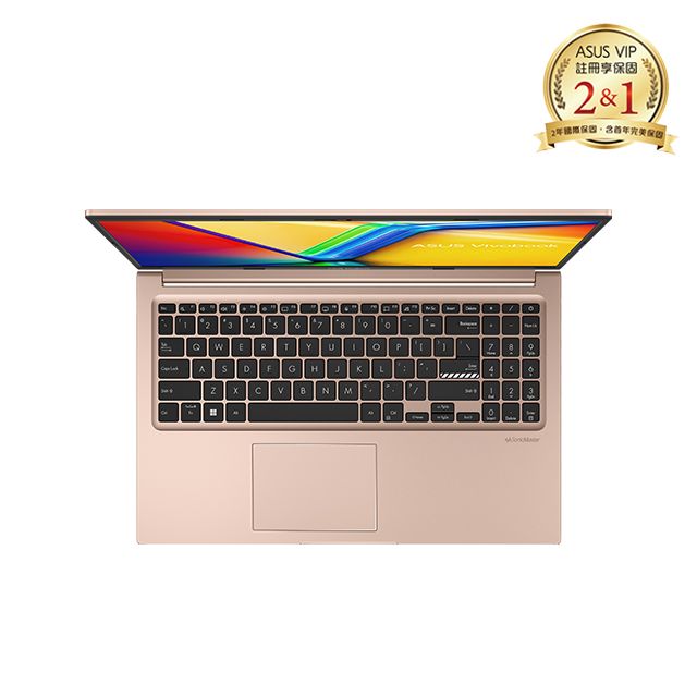 ASUS 華碩 Vivobook 15 15.6吋效能筆電金色(i5-1235U/8GB/512GB/WIN11/X1504ZA-0171C1235U)