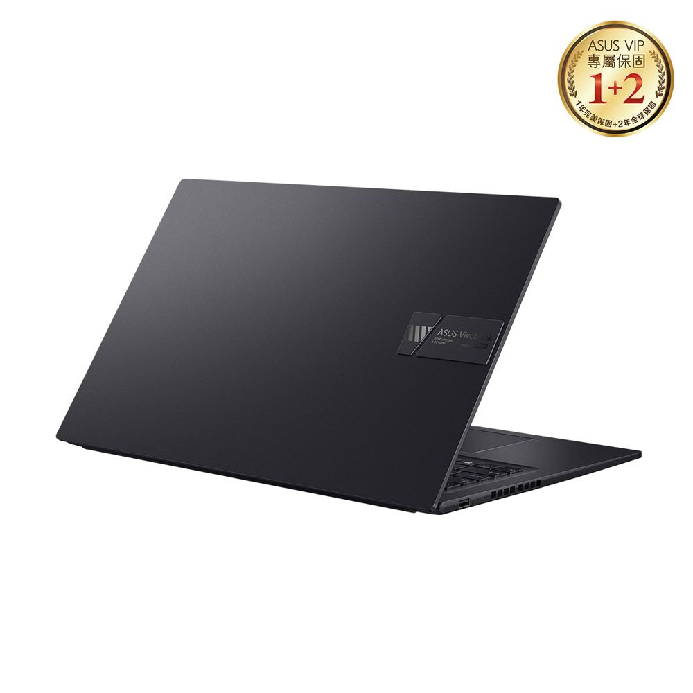 ASUS 華碩 Vivobook 17X 17.3吋效能筆電黑色(i9-13900H/8GB/512GB/WIN11/K3704VA-0052K13900H)