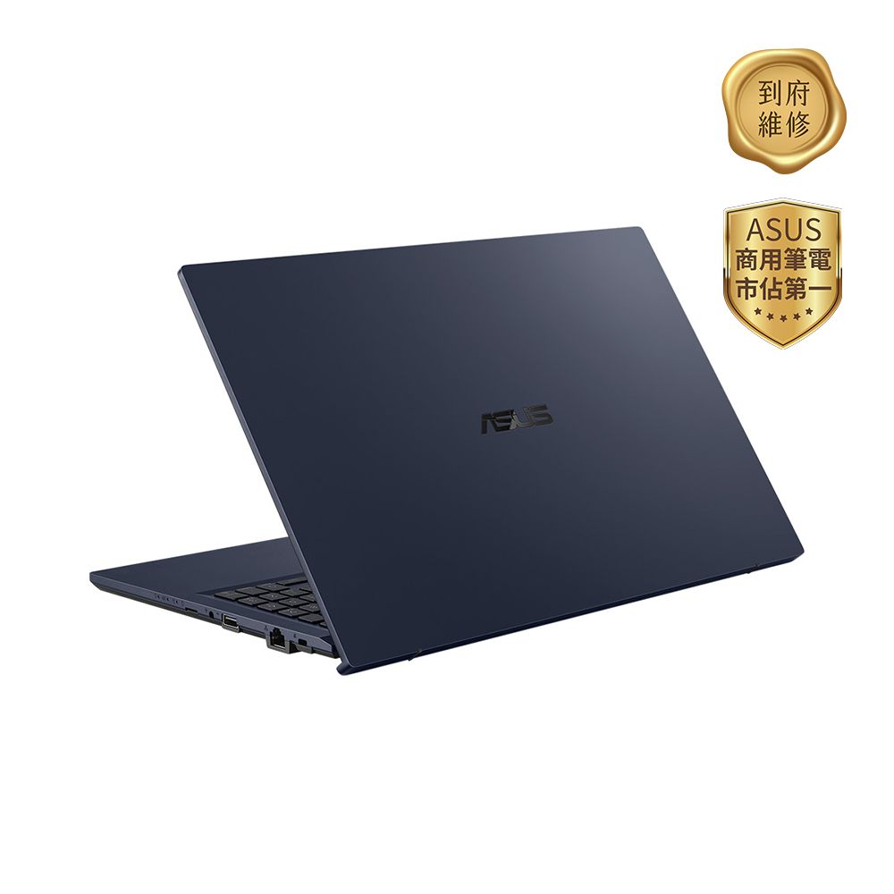 ASUS 華碩 ExpertBook 15.6吋商用筆電黑色(i7-1265U/16GB/1TB/WIN11PRO/B1500CBA-1501A1265U)