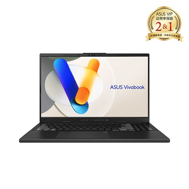 ASUS 華碩 Vivobook Pro OLED 15.6吋AI輕薄筆電灰(Core Ultra 9/8G+8G/RTX4050/1TB/WIN11/N6506MU-0022G185H)