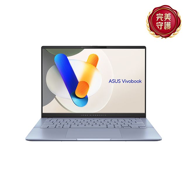 ASUS 華碩 Vivobook S14 OLED 14吋AI輕薄筆電藍色(Ultra5 228V/32GB/1TB/WIN11/S5406SA-0028B228V)