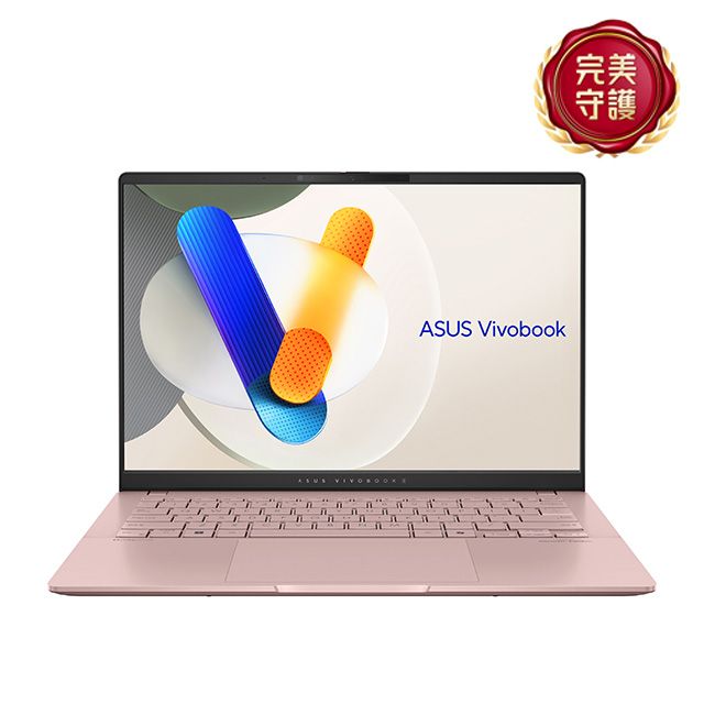 ASUS 華碩 Vivobook S14 OLED 14吋效能筆電粉色(R5-7535HS/16GB/512GB/WIN11/M5406NA-0078C7535HS)
