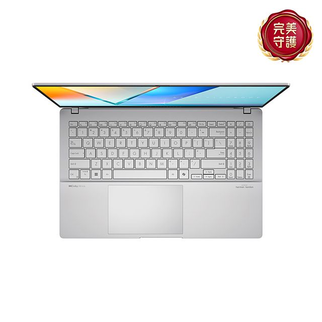 ASUS 華碩 Vivobook S 15 OLED 15.6吋AI筆電銀色(SnapdragonX Plus 8核心/16GB/1TB/WIN11/S5507QA-0088S1P42100)