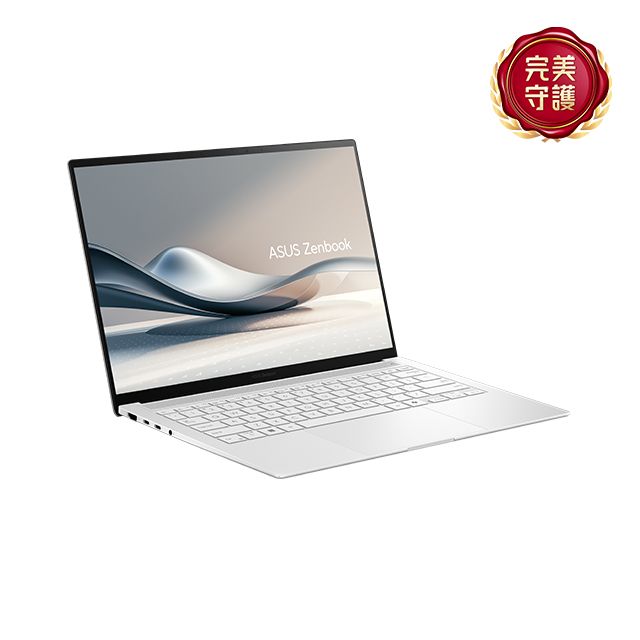 ASUS 華碩 Zenbook S 14 OLED 14吋AI輕薄OLED筆電白色(Ultra 7 258V/32GB/1TB SSD/W11/UX5406SA-0022W258V)