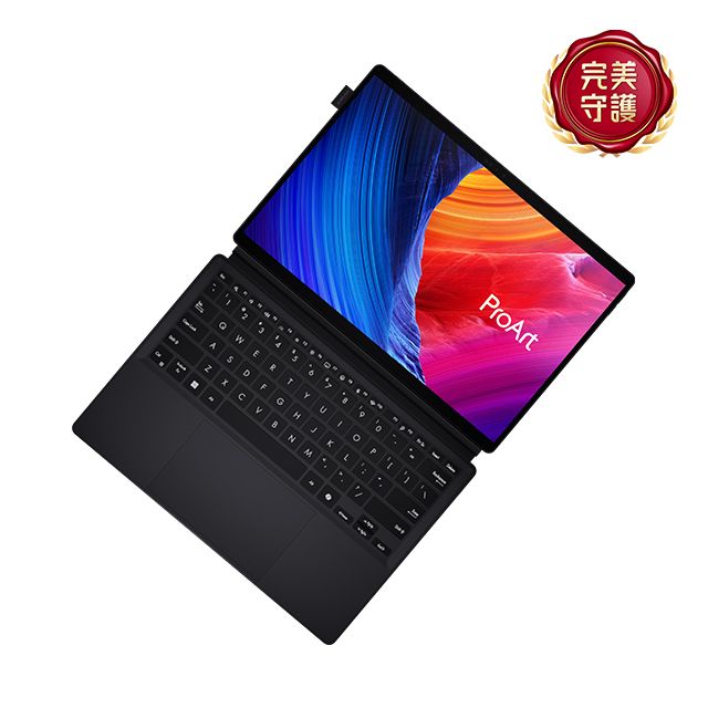 ASUS 華碩 ProArt PZ13 13.3吋AI創作者筆電黑色(SnapdragonX Plus X1P 42 100/16B/1T/W11/HT5306QA-0023K1P42100)