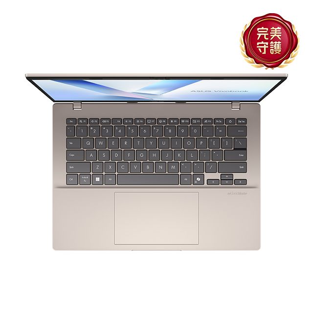 ASUS 華碩 Vivobook 14 14吋AI效能筆電金色(Ultra 5 225H/16GB/512G/WIN11/X1407CA-0041D225H)