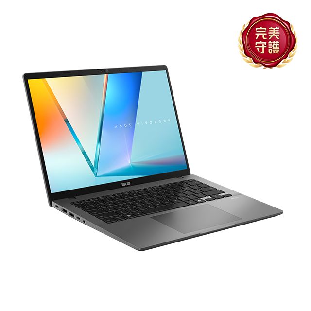 ASUS 華碩 Vivobook S14 14吋AI文書效能筆電灰色(Ultra 5 225H/16GB/512GB/WIN11/S3407CA-0062G225H)
