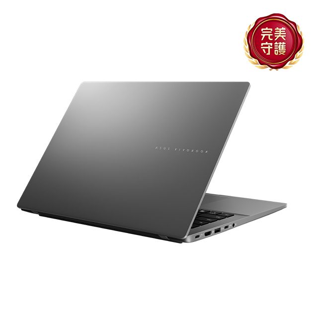 ASUS 華碩 Vivobook S14 14吋AI文書效能筆電灰色(Snapdragon X X1 26 100/16GB/1TB/WIN11/S3407QA-0022G26100)