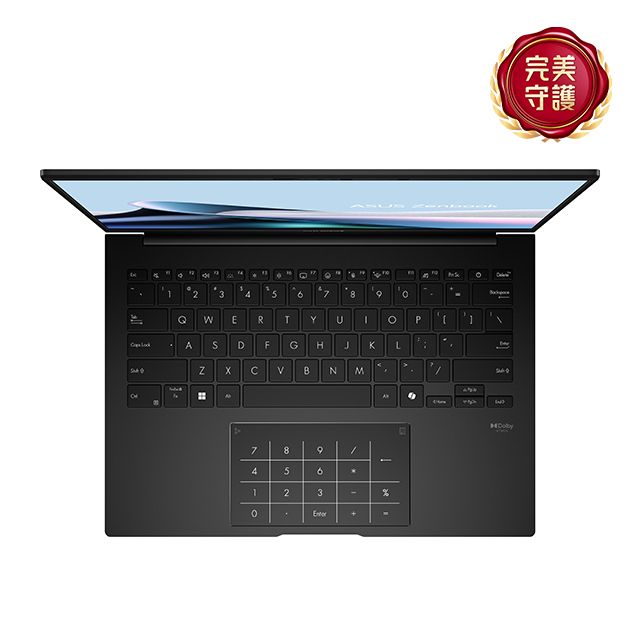 ASUS 華碩 Zenbook 14 14吋AI OLED筆電黑色(AMD Ryzen AI 5 340/16GB/1TB/WIN11/UM3406KA-0052K340H)