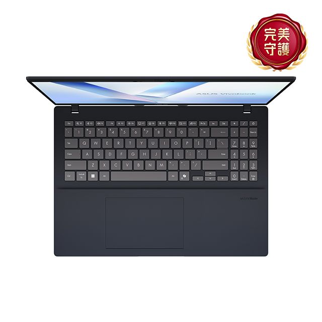 ASUS 華碩 Vivobook 16 16吋AI文書效能筆電藍色(Snapdragon X X1 26 100/16GB/1TB/WIN11/X1607QA-0061B126100)