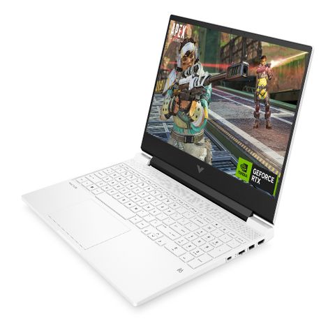HP 惠普 Victus Gaming Laptop 15.6吋 電競筆電白色(Ryzen5-8645HS/8GB/RTX4060-8G/512GB/15-fb2183AX)