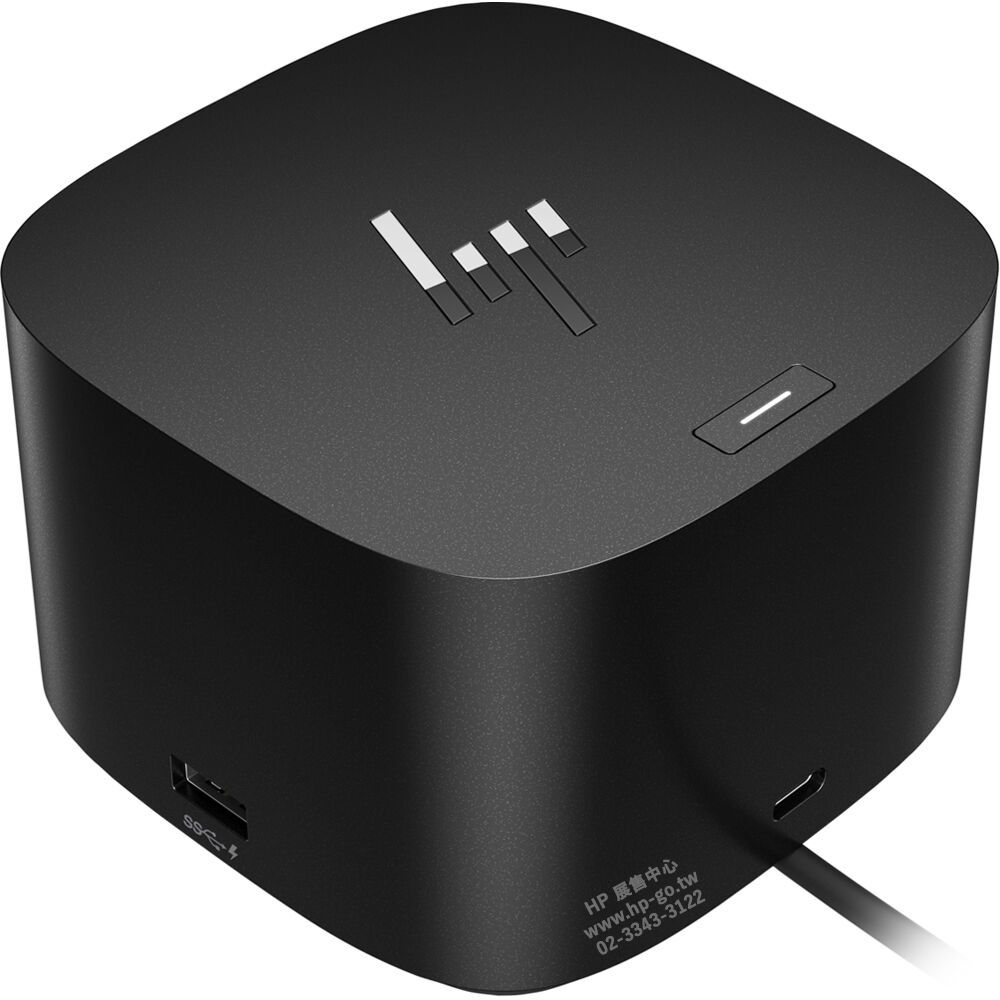 HP 惠普 Thunderbolt 120W G4 Dock 擴充基座 (4J0A2AA/100W電力傳輸/遠端管理/Thunderbolt 4/DisplayPort/HDMI)