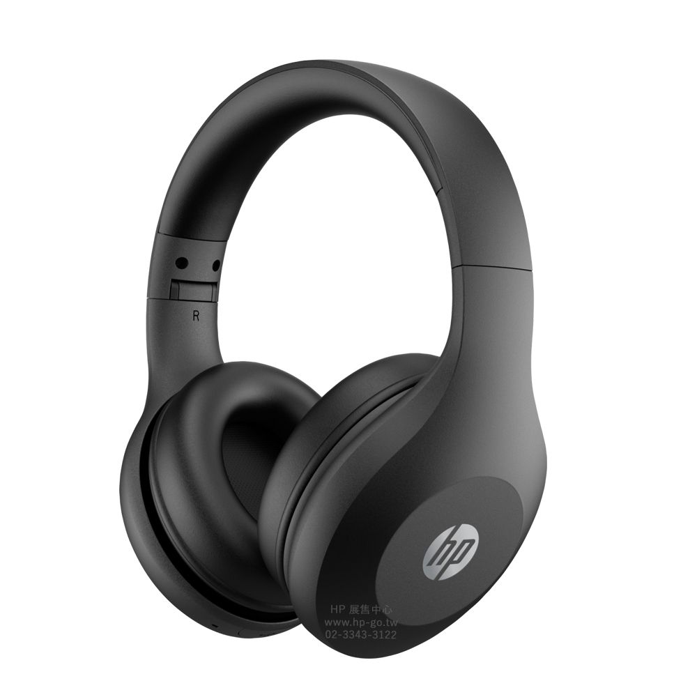 HP 惠普 BluetooHeadset 500 耳罩式藍牙耳機 (53L34AA/USB-C充電/內建麥克風/TR90耐磨材質/可折疊設計)
