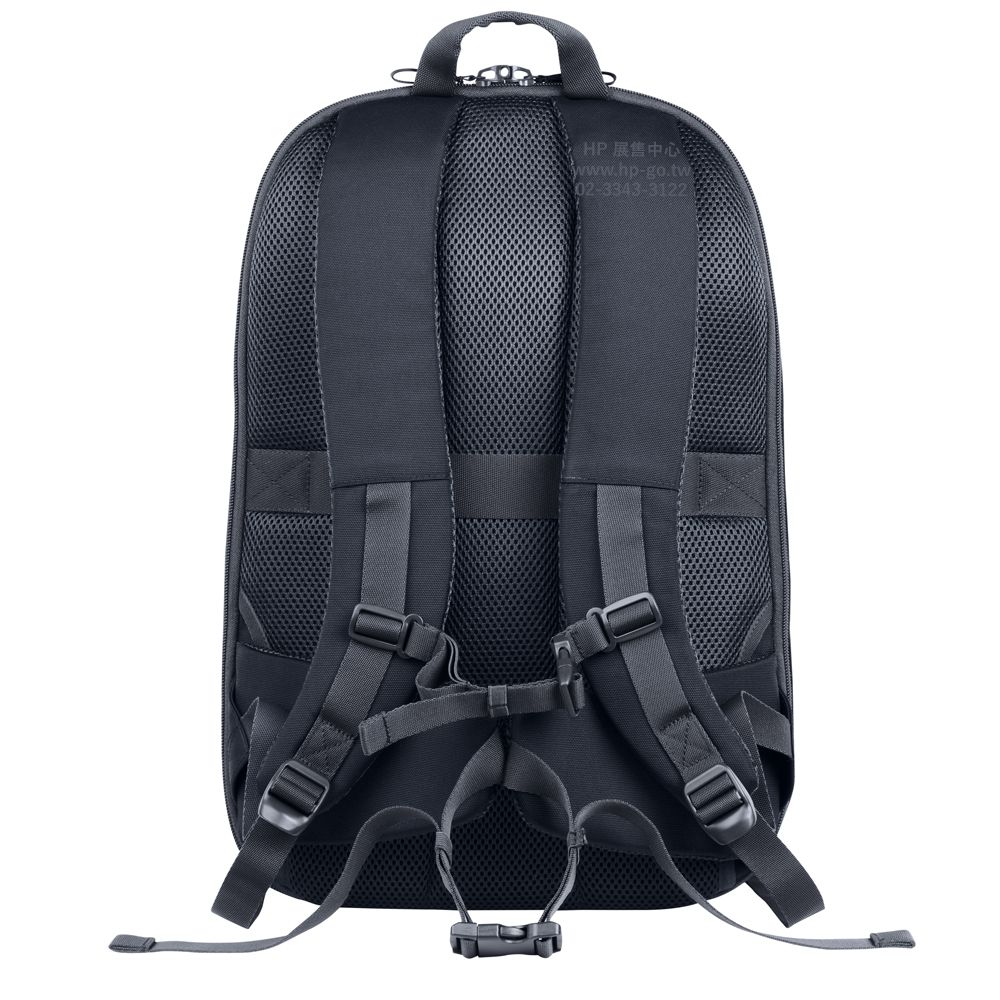 HP 惠普 Travel Plus 30L 17-inch Laptop Backpack 後背包(A2CE0AA/大容量可擴充/RFID防盜刷/可調式胸扣&腰帶)