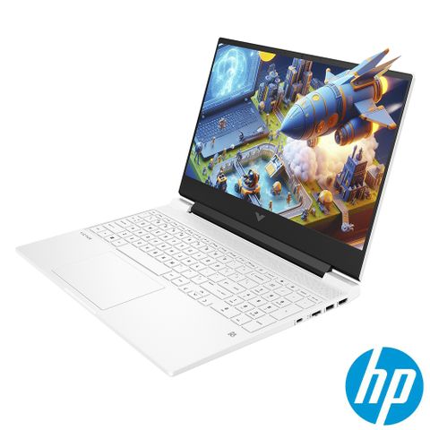 HP 惠普 Victus 15.6吋 電競筆電白色(i7-13700H/16GB/512GB/RTX 4060-8G/WIN11/15-fa1150TX)