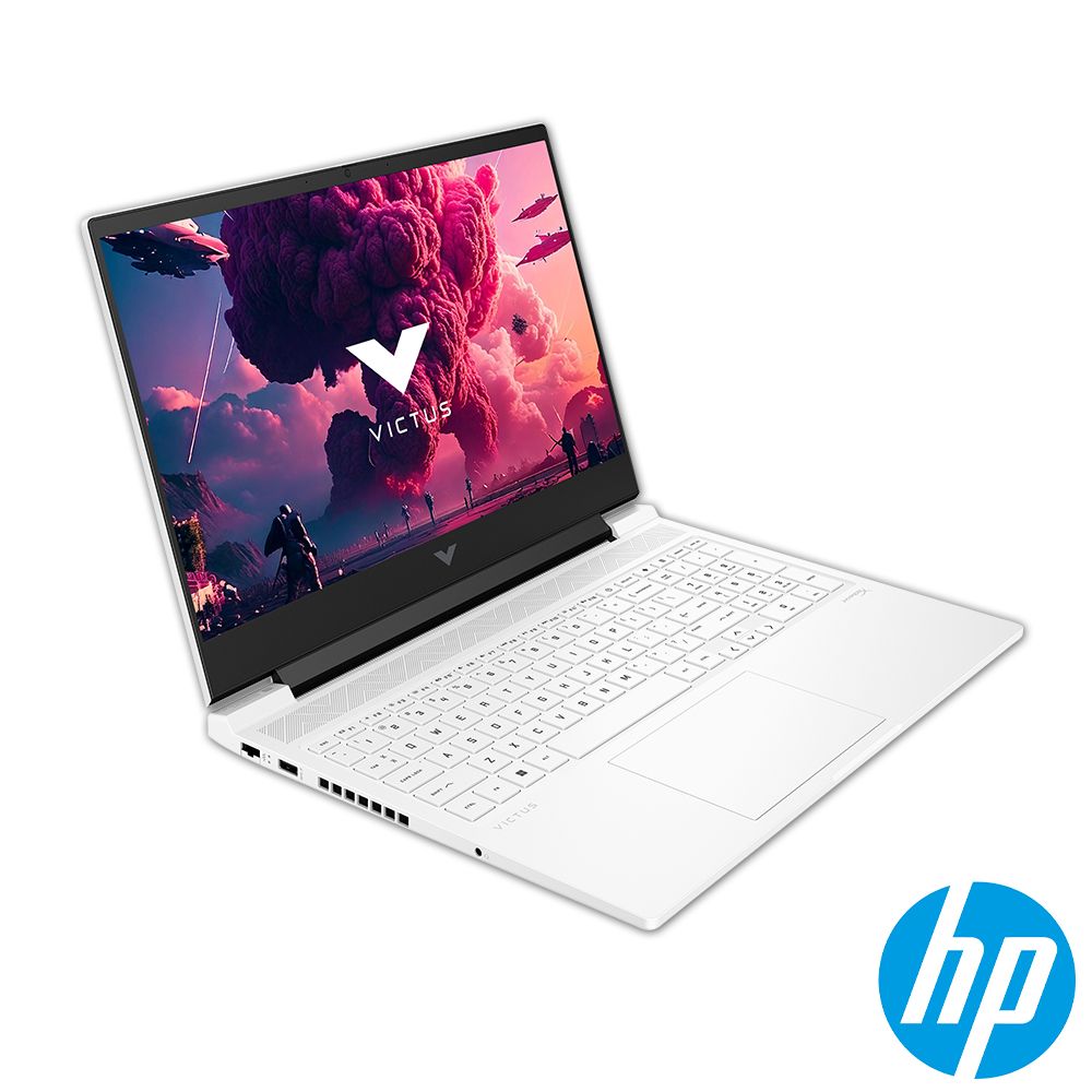 HP 惠普 Victus Gaming 16.1吋電競筆電白色(i5-14450HX/8GB*2/512GB/RTX 4060-8G/WIN11/16-r1074TX)