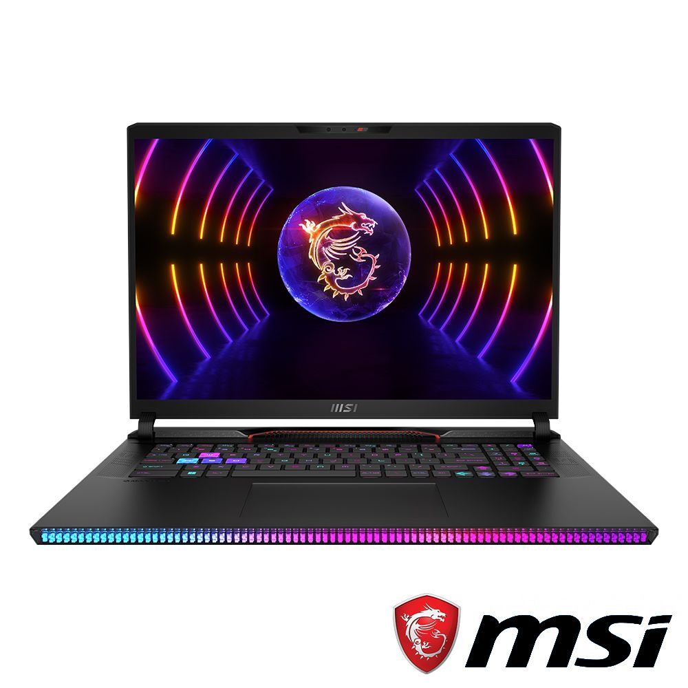 MSI 微星 Raider GE78HX 17.3吋 電競筆電黑色(i9-13950HX/64GB/2TB/RTX 4080-12G/WIN11PRO/13VH-017TW)