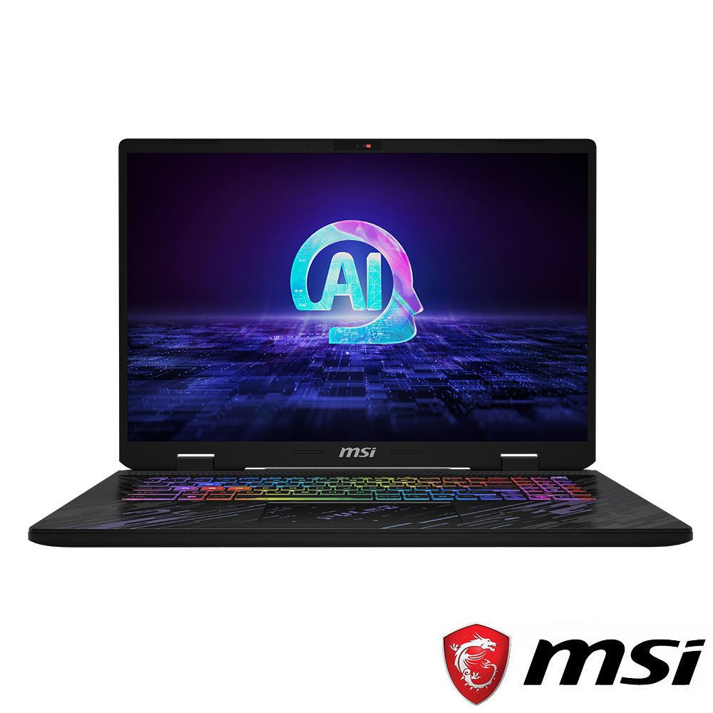 MSI 微星 Pulse 17 AI 17吋 AI電競筆電黑色(Ultra 9 185H/16GB/1TB/RTX 4070-8G/WIN11/C1VGKG-022TW)