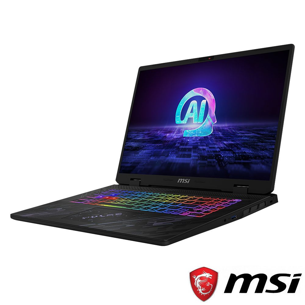 MSI 微星 Pulse 17 AI 17吋 AI電競筆電黑色(Ultra 9 185H/16GB/1TB/RTX 4070-8G/WIN11/C1VGKG-022TW)