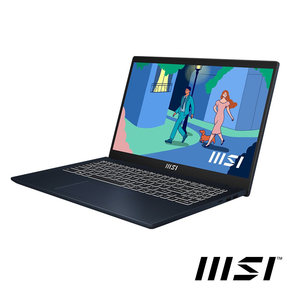 MSI 微星 Modern 15.6吋 效能文書筆電藍色(i3-1215U/16GB/512GB/WIN11/B12M-446TW)