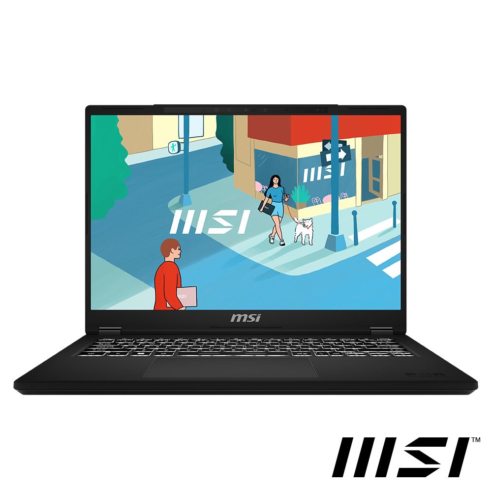 MSI 微星 Modern 14 H 14吋 商用筆電黑色(i5-13420H/16GB/512GB/WIN11PRO/D13MG-019TW)