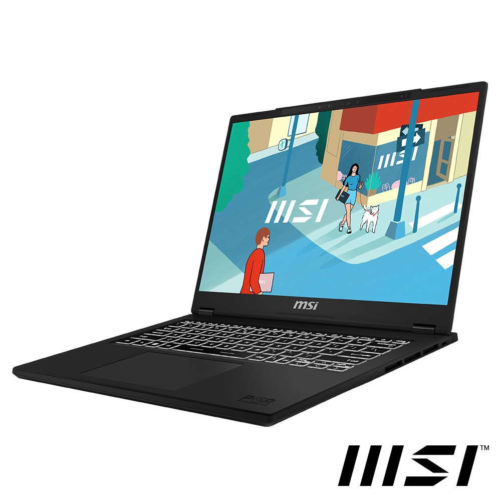 MSI 微星 Modern 14 H 14吋 商用筆電黑色(i5-13420H/16GB/512GB/WIN11PRO/D13MG-019TW)