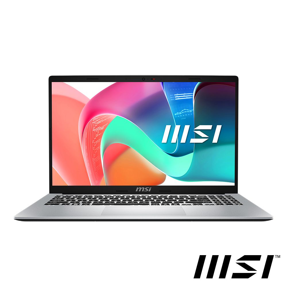 MSI 微星 Modern 15.6吋 商用筆電銀色(Intel Core 7 150U/16GB/1TB/WIN11/F1MG-002TW)