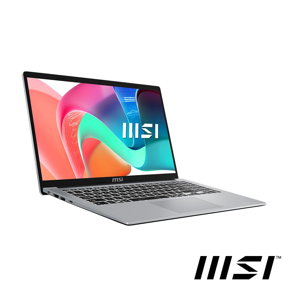 MSI 微星 Modern 15.6吋 商用筆電銀色(Intel Core 7 150U/16GB/1TB/WIN11/F1MG-002TW)