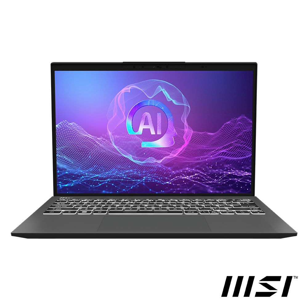 MSI 微星 Prestige 13 AI+ 13.3吋 AI輕薄OLED筆電灰色(Ultra9 288V/32GB/1TB/WIN11PRO/A2VMG-011TW