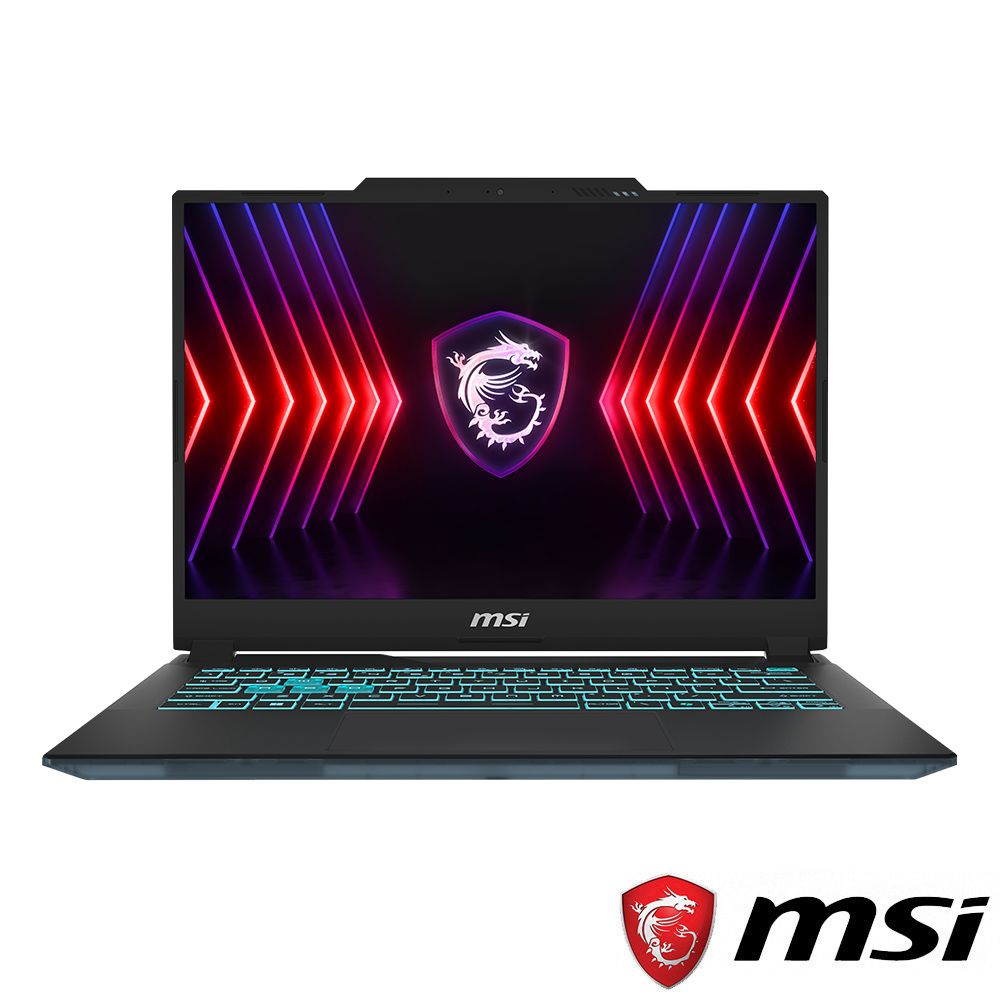 MSI 微星 【1TB行動硬碟組】Cyborg 14吋 電競筆電黑色(i7-13620H/16GB/512GB/RTX 4060-8G/WIN11/A13VF-026TW)