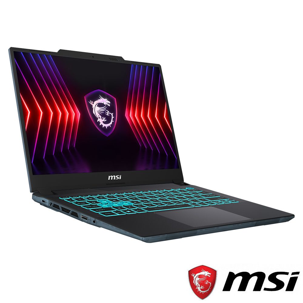 MSI 微星 【1TB行動硬碟組】Cyborg 14吋 電競筆電黑色(i7-13620H/16GB/512GB/RTX 4060-8G/WIN11/A13VF-026TW)