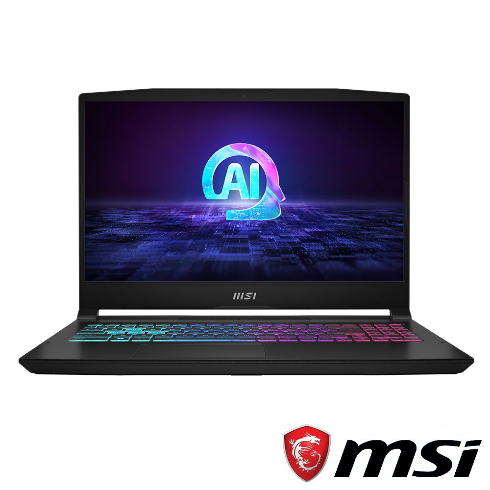 MSI 微星 Katana A15 AI 15.6吋 電競筆電黑色(R7-8845HS/16GB/512GB/RTX 4060-8G/WIN11/B8VF-433TW)