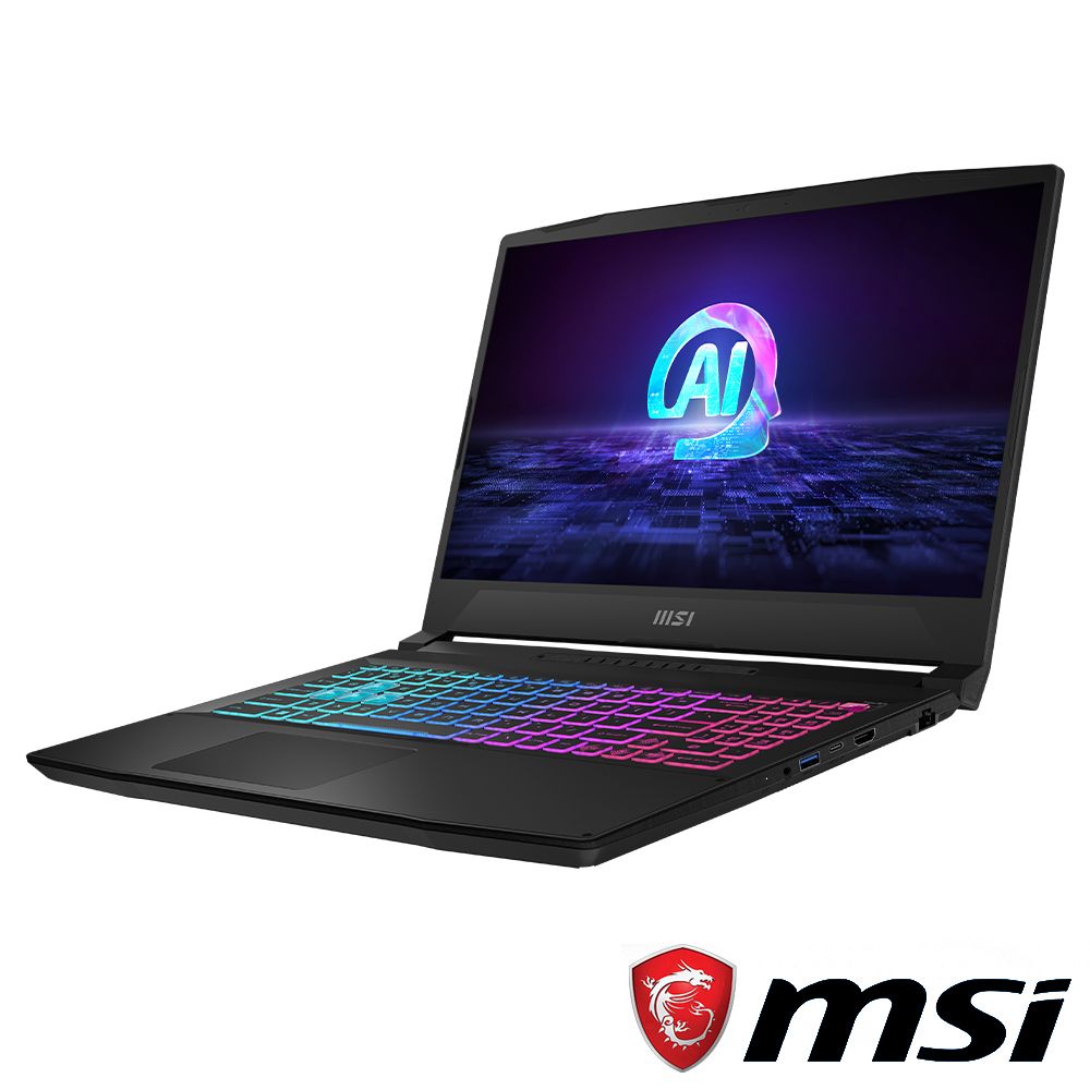 MSI 微星 Katana A15 AI 15.6吋 電競筆電黑色(R7-8845HS/16GB/512GB/RTX 4060-8G/WIN11/B8VF-433TW)