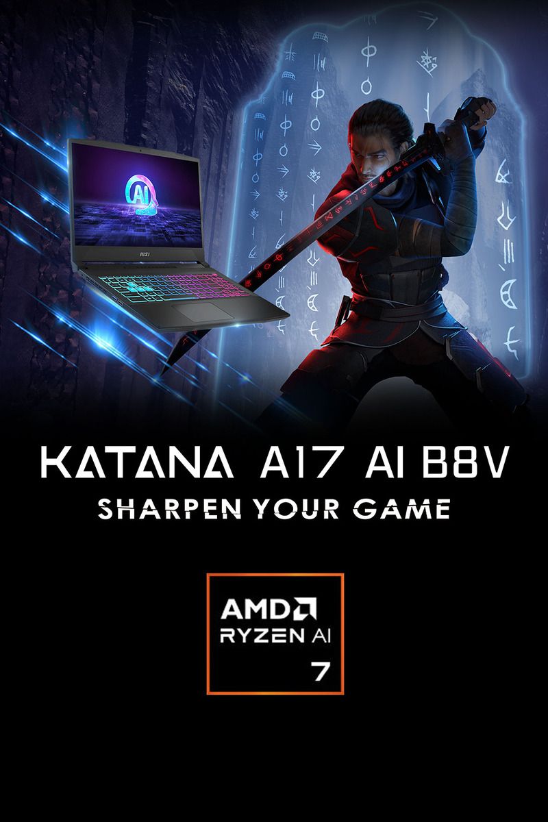 KATANA A17  B8VSHARPEN YOUR GAMERYZEN AI7