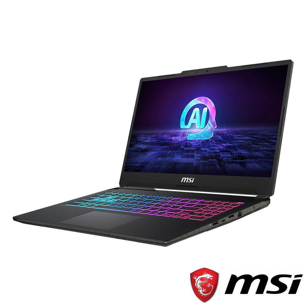 MSI 微星 【1TB行動硬碟組】Cyborg 15 AI 15.6吋 AI電競筆電黑色(Ultra 7 155H/16GB/1TB/RTX 4050-6G/WIN11/A1VEK-015TW)