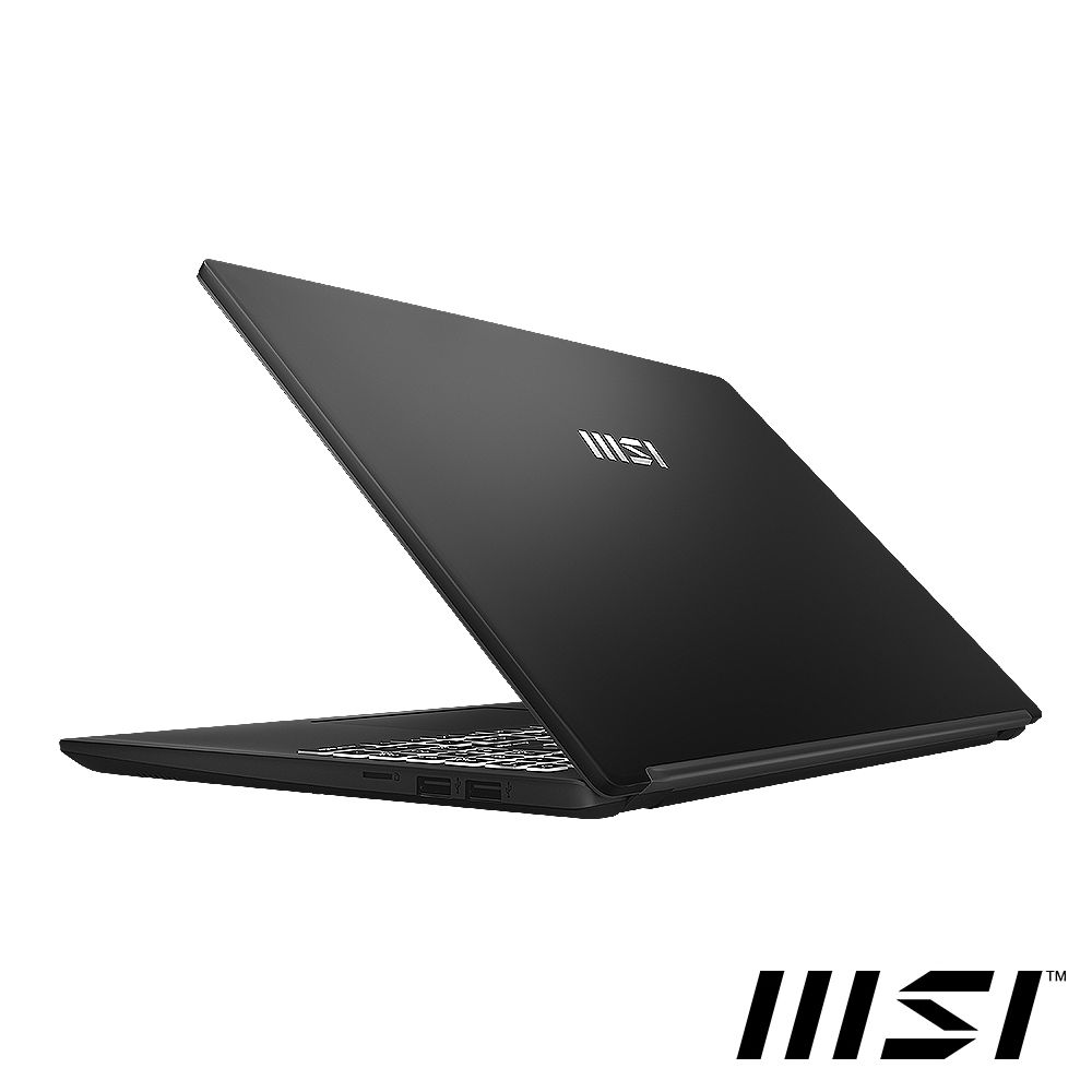 MSI 微星 【1TB行動硬碟組】Modern 15.6吋 效能文書筆電黑色(i5-1235U/16GB/512GB/WIN11/B12M-435TW)