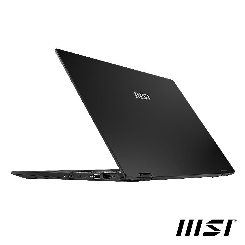 MSI 微星 【1TB行動硬碟組】Summit E16Flip 16吋 商用觸控翻轉筆電黑色(i7-1360P/32GB/1TB/RTX 4050-6G/WIN11PRO/A13VET-233TW)