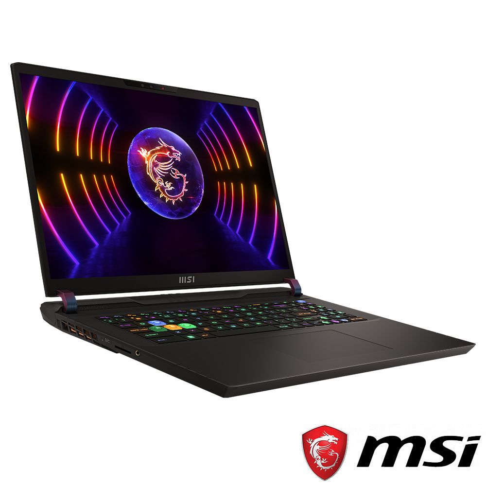 MSI 微星 【1TB行動硬碟組】Vector GP78HX 17吋 電競筆電灰色(i9-13980HX/64GB/2TB/RTX 4090-16G/WIN11PRO/13VI-488TW)