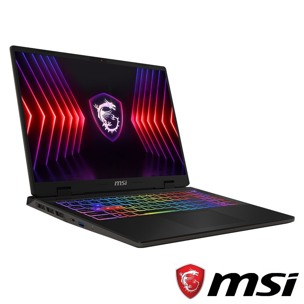 MSI 微星 Sword 16 HX 16吋 電競筆電黑色(i7-14650HX/16GB/512GB/RTX4060-8G/WIN11/B14VFKG-485TW)