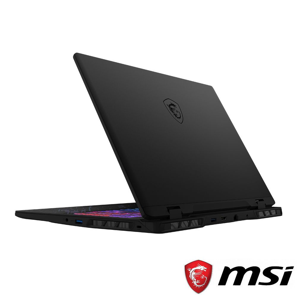 MSI 微星 【Type-C 72W充電組】MSI Pulse 16吋 AI電競筆電黑(Ultra 9 185H/16G/RTX4060/1T/W11/C1VFKG-015TW)