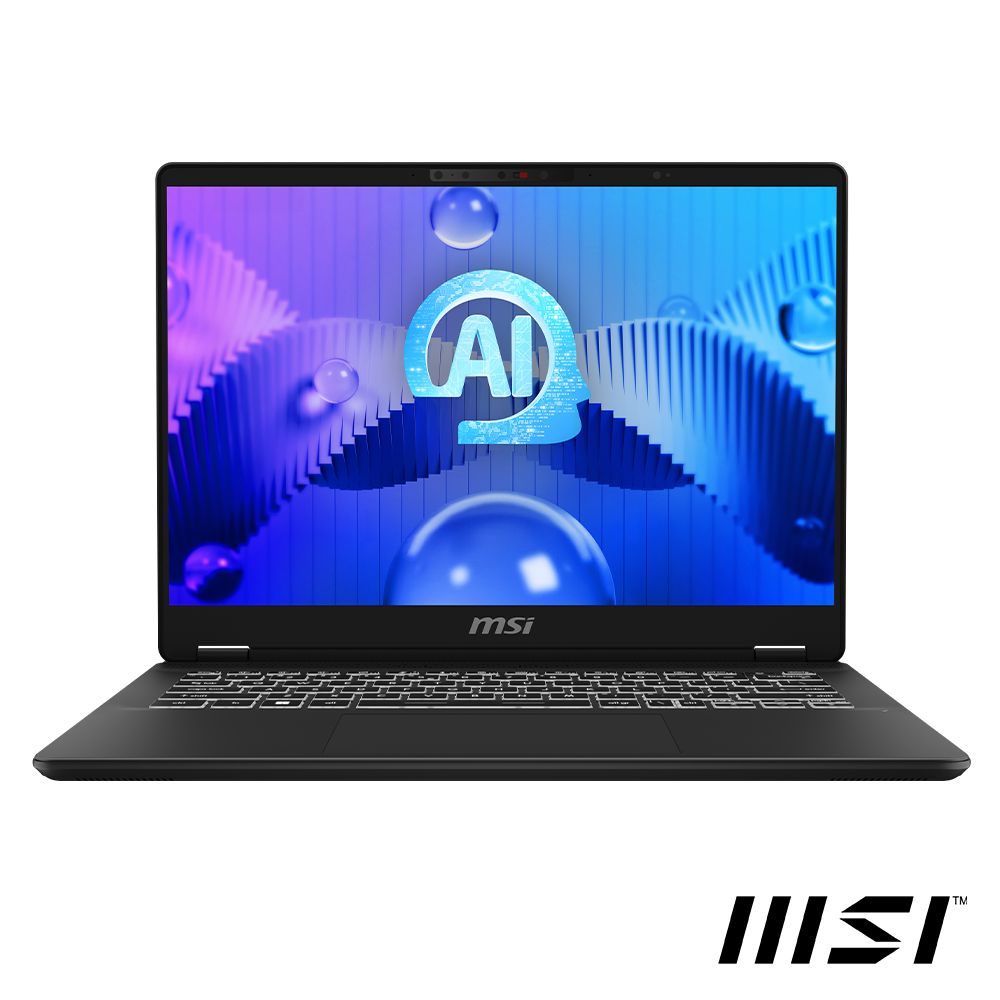 MSI 微星 【M365組】Prestige 14 AI Evo 14吋 輕薄AI筆電黑色(Ultra 5 125H/16GB/2TB/WIN11/C1MG-012TW)