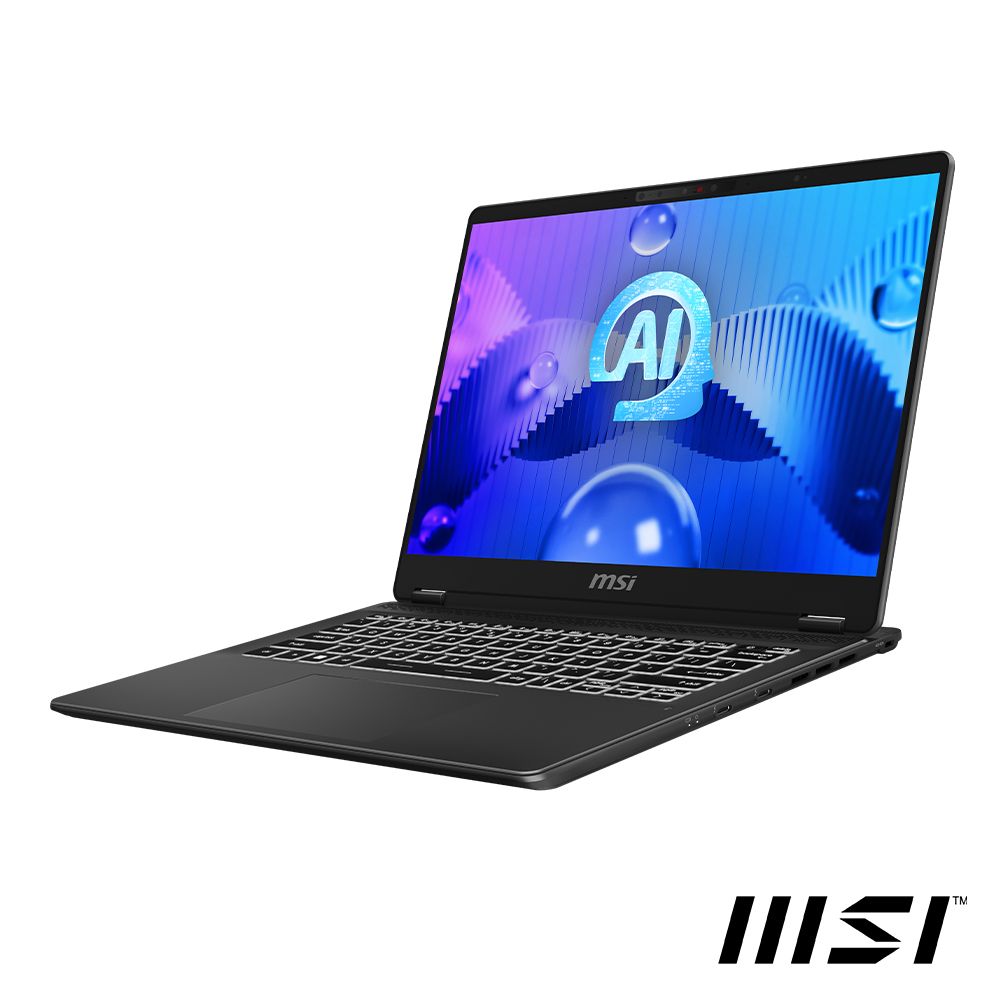 MSI 微星 【M365組】Prestige 14 AI Evo 14吋 輕薄AI筆電黑色(Ultra 5 125H/16GB/2TB/WIN11/C1MG-012TW)