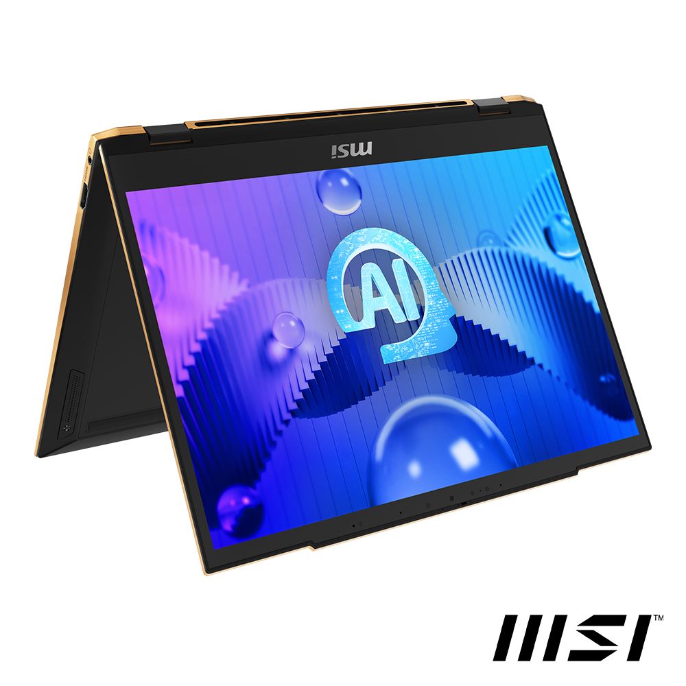 【Office 2024組】MSI Summit E13 AI  13.3吋 輕薄AI翻轉黑 (Ultra 5 125H/16G/1T/W11P/A1MTG-043TW)