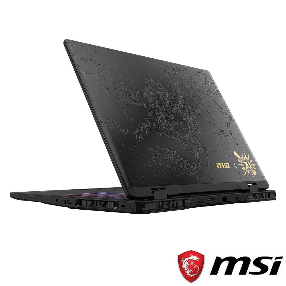 MSI 微星 Crosshair 16 HX MONSTER HUNTER ED. 16吋 電競筆電黑色(i7-14700HX/32GB/2TB/RTX 4060-8G/WIN11/D14VFKG-256TW)