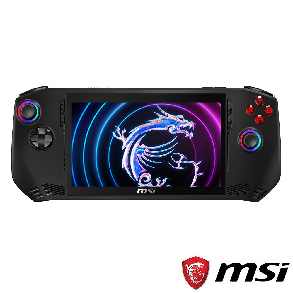 MSI 微星 【專屬底座組】Claw 7吋 掌上型 mini AI PC 黑色(Ultra 7 155H/16GB/1TB/WIN11/A1M-026TW)