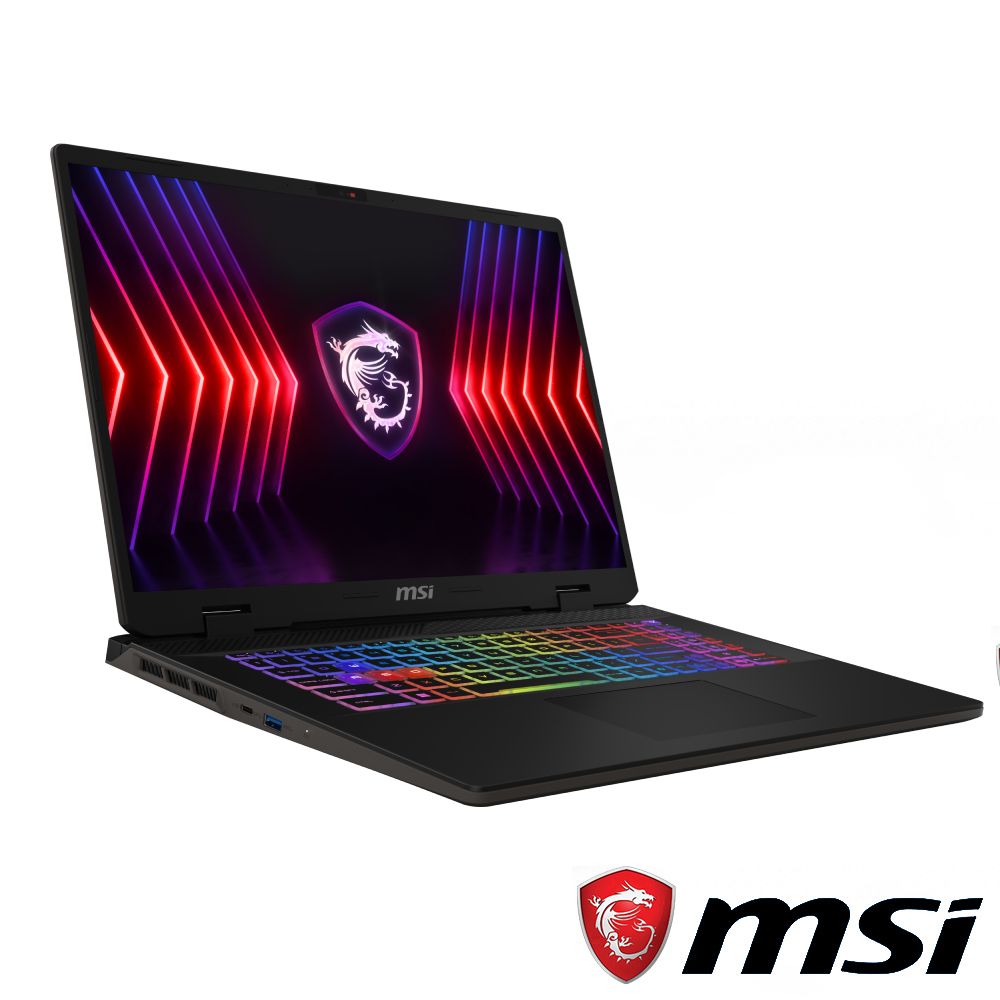 MSI 微星 Sword 17 HX 17吋 電競筆電黑色(i7-14700HX/16GB/1TB/RTX4050-6G/WIN11P/B14VEKG-283TW)