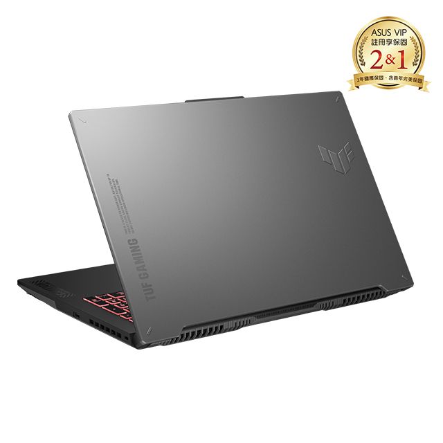 ASUS ROG 華碩 TUF Gaming A17 17.3吋電競筆電灰色(R5-7535HS/16GB/512GB/RTX 4060-8G/WIN11/FA707NV-0022B7535HS)