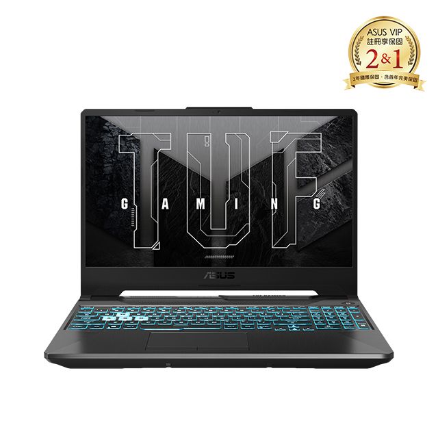 ASUS ROG 華碩 TUF Gaming A15 15.6吋電競筆電黑色(R5-7535HS/8BG/512GB/RTX 2050-4G/WIN11/FA506NF-0022B7535HS)
