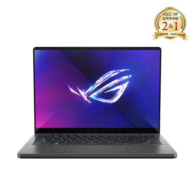 ASUS ROG 華碩 Zephyrus G14 14吋電競筆電灰色(R9-8945HS/16GB*2/1TB/RTX 4060-8G/WIN11/GA403UV-0042E8945HS-NBLO)